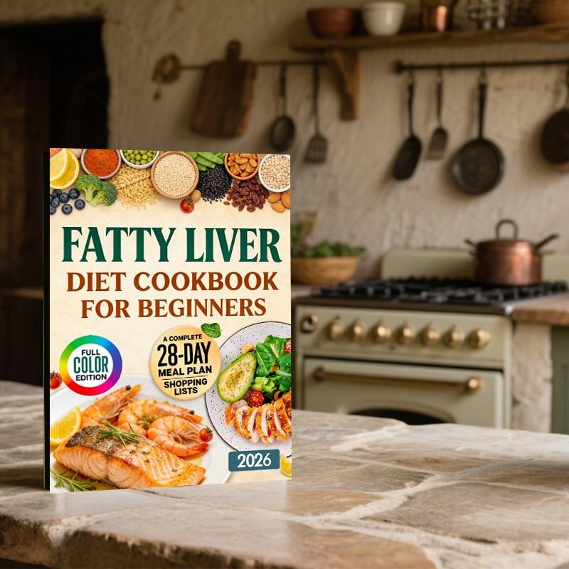 The 30-Minute Fatty Liver Diet Cookbook for Beginners: Quick and Delicious Recipes | 28-Day Meal Plan to Detox, Support Liver Health, Boost Energy, and Lose Weight. Includes Shopping List