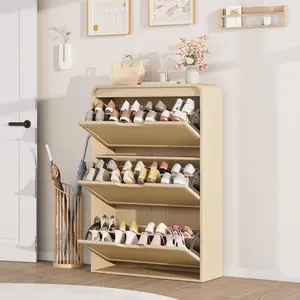Garvee Shoe Cabinet with 3 Drawers