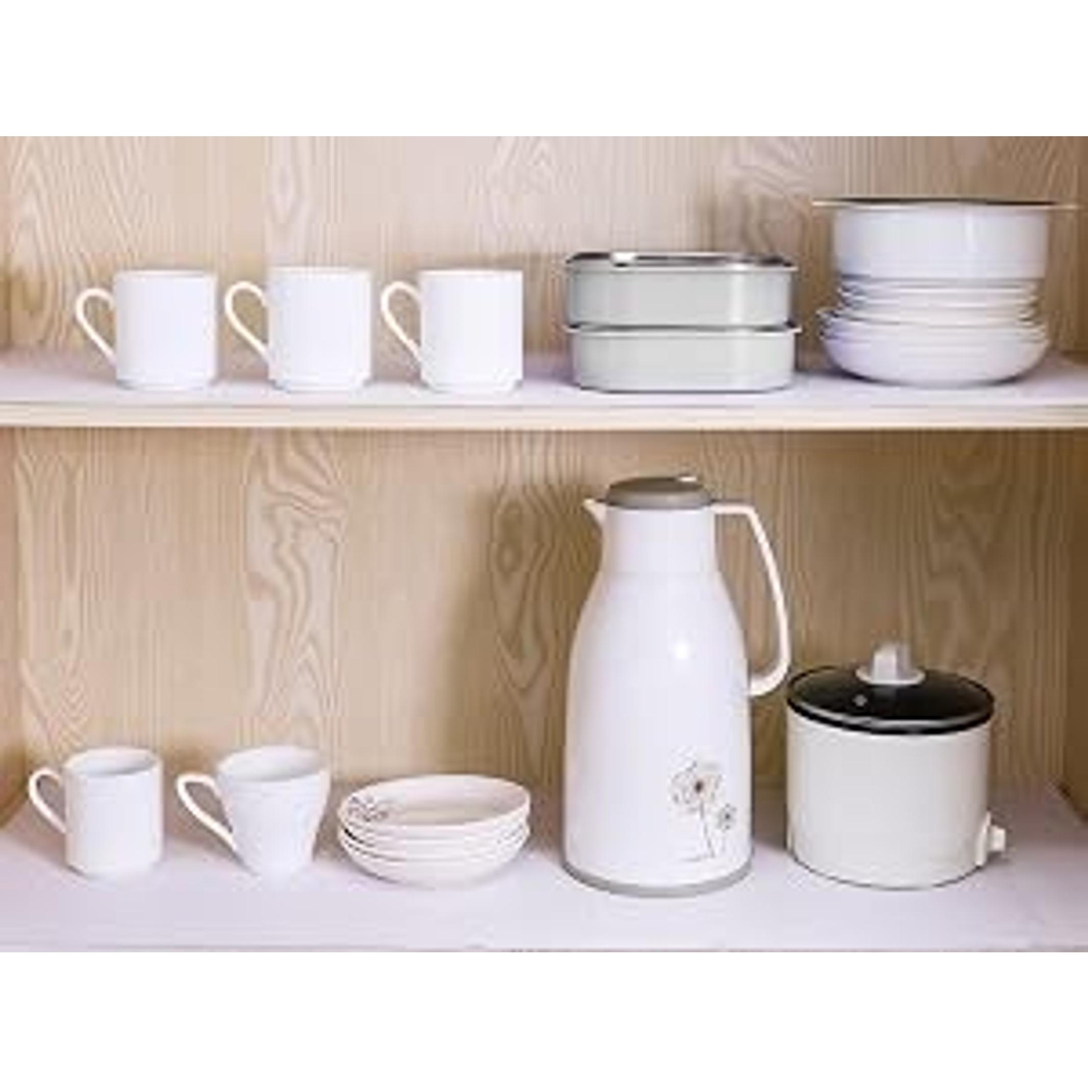 Cabinet Shelf Liner White: Waterproof EVA Drawer Paper
