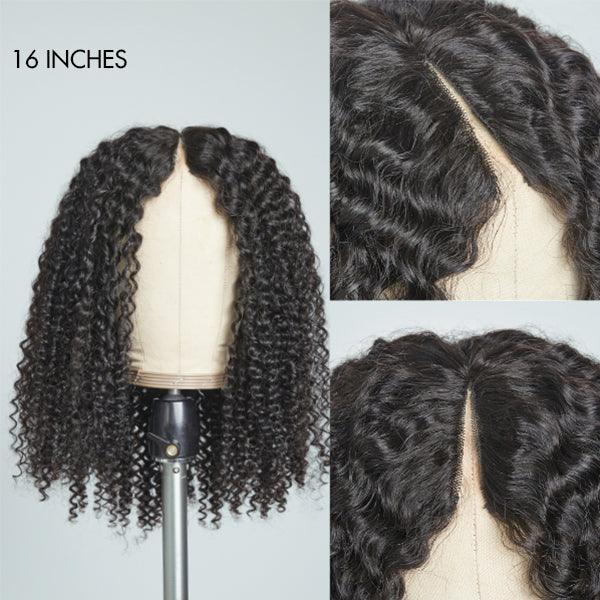 Tahikie V Part Curly Wig Straight Wig FB30 Highlight Wig Real Brazilian Human Hair Upgrade U Part Wig NO Leave Out Real Scalp Beginner Friendly 180% Density Glueless Wigs No Sew In NO Glue For Women #TikTokShopHolidayHau