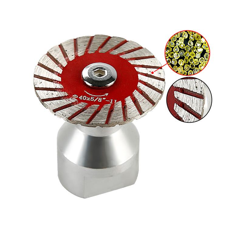 LOZLIN 3PCS/5PCS 1.57"(40MM) Diamond Saw Blades for Granite, Marble, Sandstone, Tombstone & Stone - Angle Grinder Tool for Carving, Lettering in Masonry & DIY SummerVibes