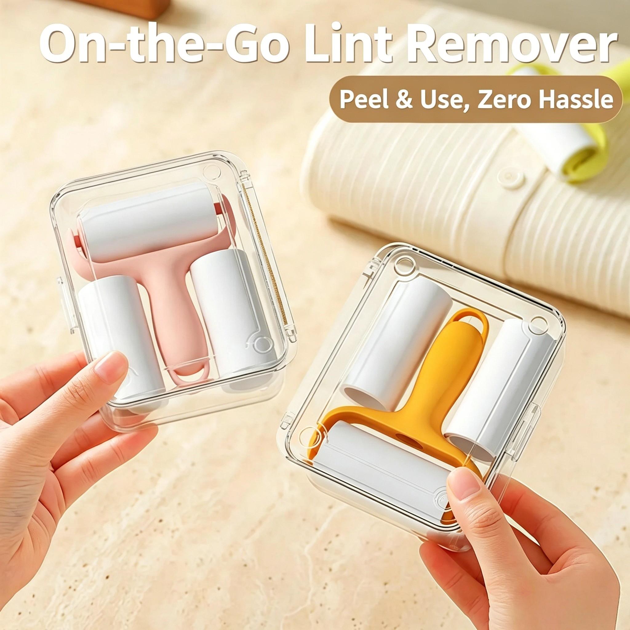 Detachable Dust Roller, Replaceable and Durable, Highly Effective at Removing Pet Hair, Ideal for Home Cleaning Accessories