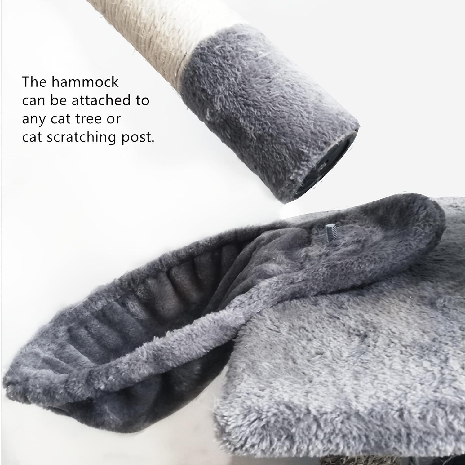 Cat Hammock Bed Replacement, Suitable for Cat Climbing Frame, Space-Saving Design for Small Spaces, Apartments, Dorms