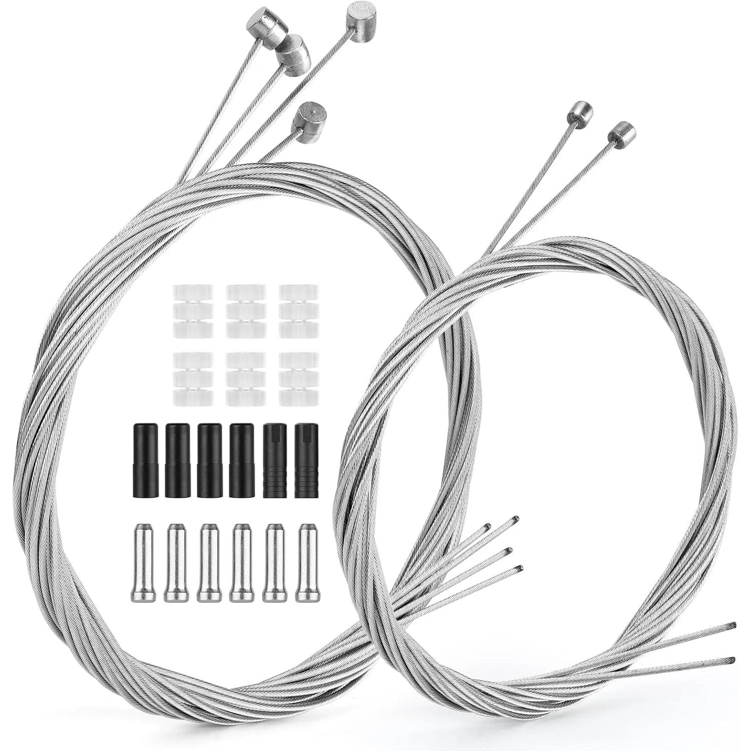 Kit, 4  Cables, 2 Shift Cables for MTB