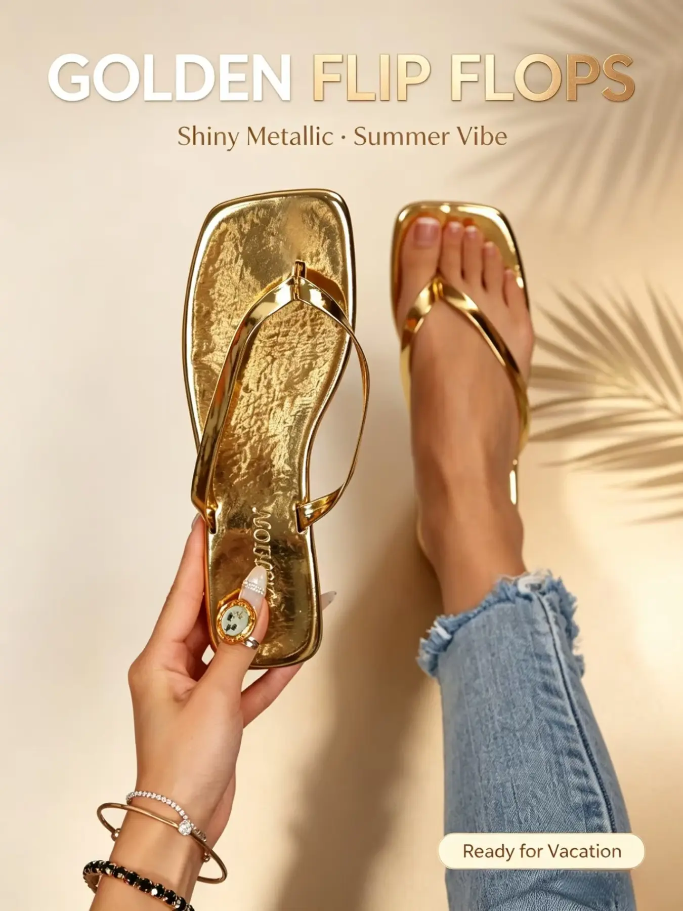 Women's Spring Summer Sandals, Daily Wear Sandals, Casual Flat Sandals, Thong Sandal, Flip Flops, Square Toe Casual Beach Home Outdoor Shoes, Comfortable Footwear