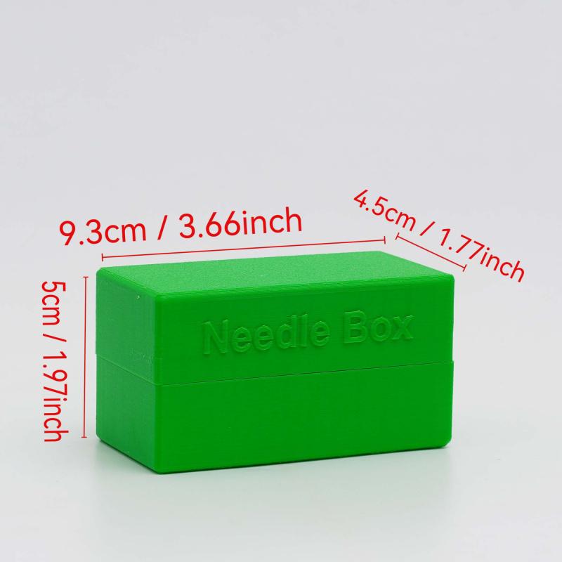 1pc Sewing Machine Needle Storage Case - Practical Organizer for Home Sewing Enthusiasts & Travelers, with 9 Dedicated Needle Slots + 2 Foam Insert Safety Compartments, Perfect for Sewing Conventions/Guild Meetings/Sewing Retreats, Ideal Halloween & Chris