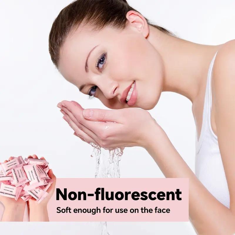 Disposable Compressed Towel Tablets - 30 Pieces Portable Compact Face Towels Suitable for Home Use, Camping, Hiking, Travel, Picnics, and Gym Workouts - Ideal for On-the-Go Hand Cleaning, Facial Cleansing, and Makeup Removal