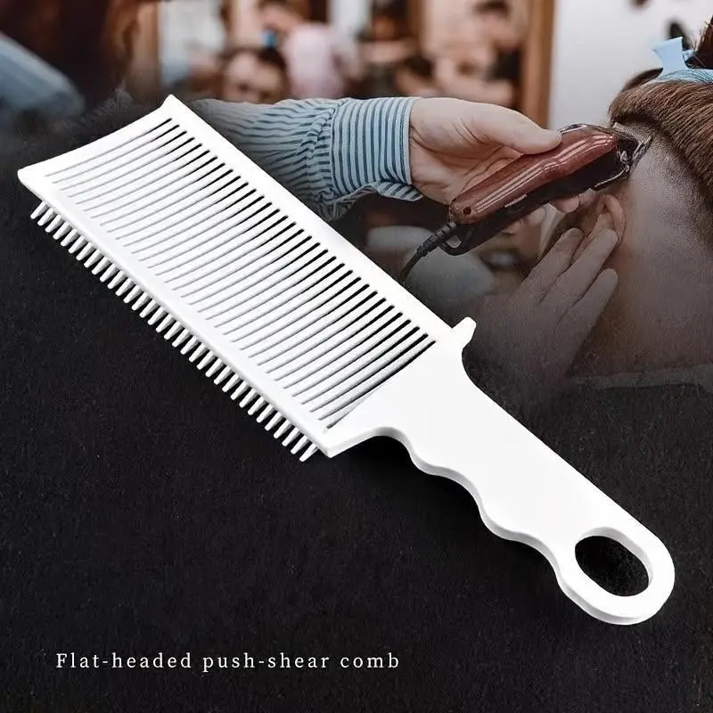 Haircut Helper Comb, No Professional Skills Needed, Easy Haircut with Electric Clipper, Perfect for Neat Hairstyles, User-Friendly Design