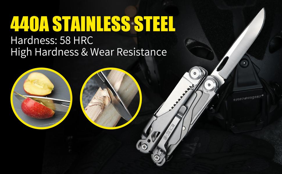 Xhandle MT-01 19-in-1 Multitool with Folding Pliers 440A Scissors Saw Screwdrivers Ruler Openers & Outdoor Camping Tool Compact Lightweight EDC Xhandle MT-01 19-in-1 Multitool with Folding Pliers 440A Scissors Saw Screwdrivers Ruler Openers & Outdoor Camping Tool Compact Lightweight EDC