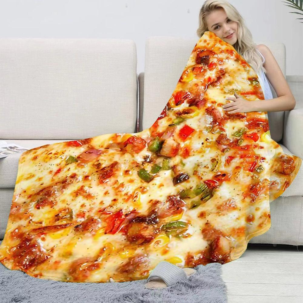 Oversized Tortilla Blanket - Soft Flannel Throw for All Seasons Hypoallergenic Geometric Design Machine Washable Perfect for Home Decor or Gift