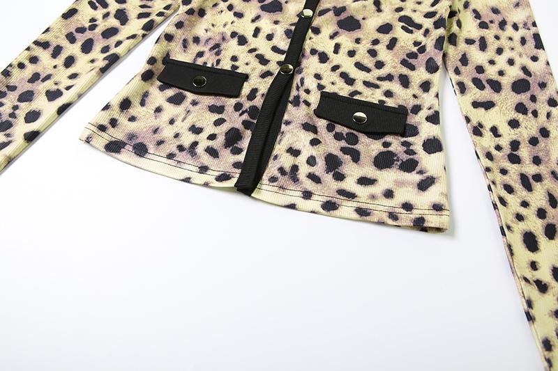 DOUCIU Autumn French Intellectual Elegance Commuting Casual Versatile Simple Women's Thin Contrast Color Button Cardigan Long-Sleeved Top & Trousers Two-Piece Set, Lady, Pants Suit