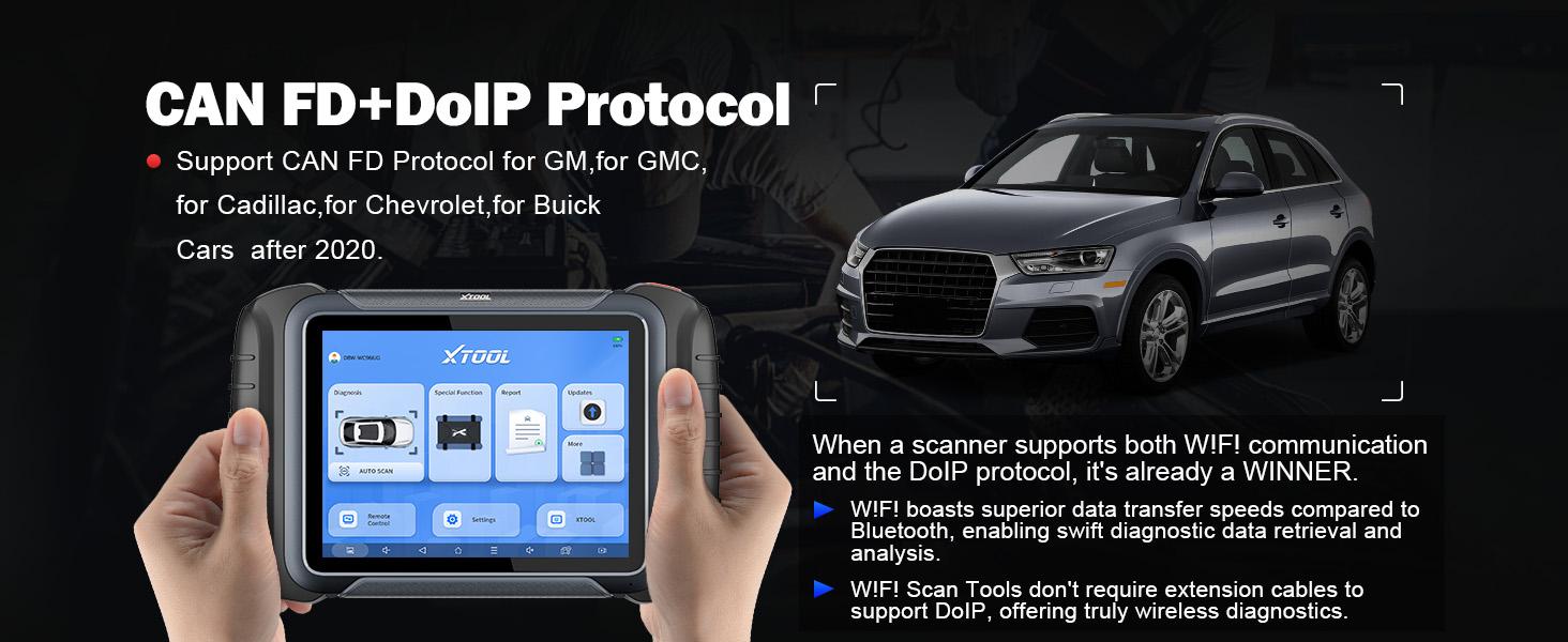 [Summervibes] XTOOL D8W Wireless Bidirectional Scan Tool, AI-Assisted OBD2 Scanner with Topology, 3-Year Updates, ECU C0ding, PMI, 42+ Resets, Full Diagnostic Scanner for Car, Crankshaft Relearn, FCA/CAN FD/DoIP