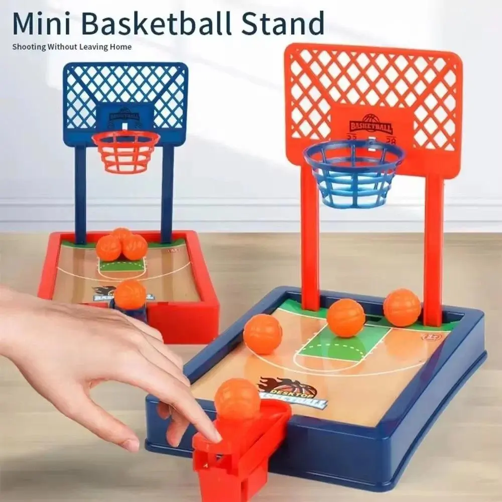 Desktop Board Game Finger Basketball Mini Shooting Machine Party Parent-child Fun Table Interactive Sport Games For Kids Adults