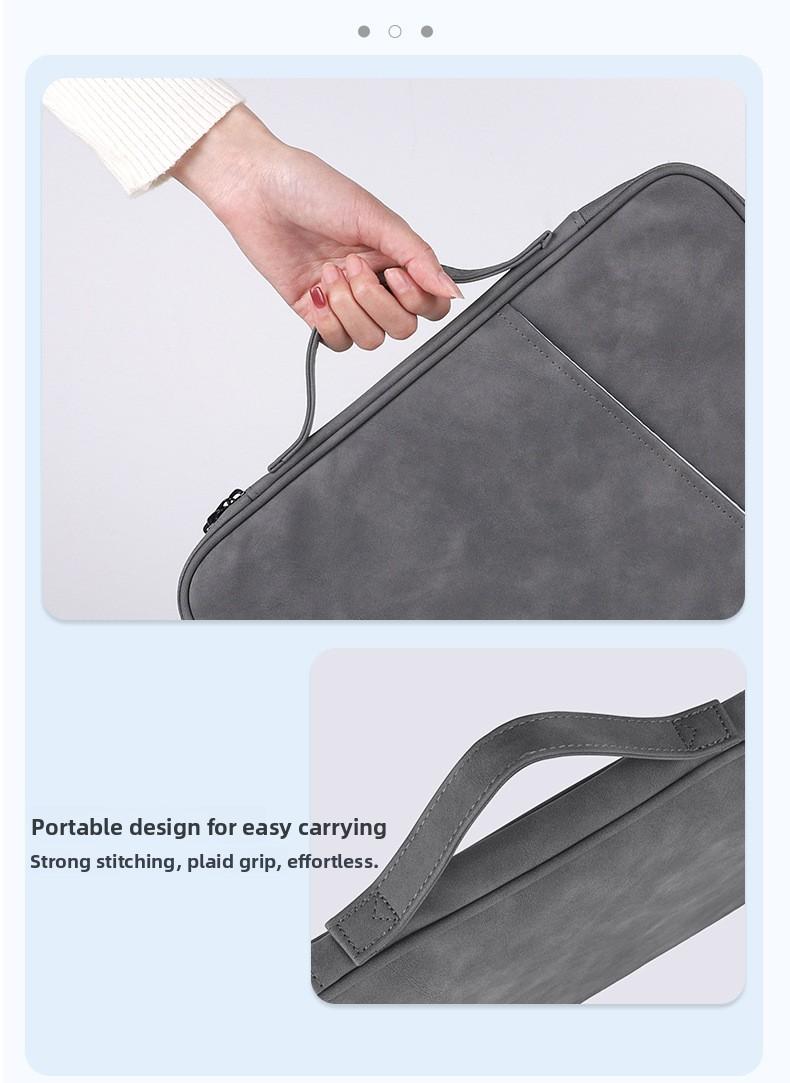Multi-Size Laptop Sleeve Bag for 11" iPad Pro/Air, 13/14 Inch MacBook, Surface Pro/Tablet, Huawei 10.5", Lenovo Laptop, Shockproof Protective Carrying Case with Handle & Organizer Pockets, Water-Resistant Laptop Briefcase Multi-Size Laptop Sleeve Bag for 11" iPad Pro/Air, 13/14 Inch MacBook, Surface Pro/Tablet, Huawei 10.5", Lenovo Laptop, Shockproof Protective Carrying Case with Handle & Organizer Pockets, Water-Resistant Laptop Briefcase