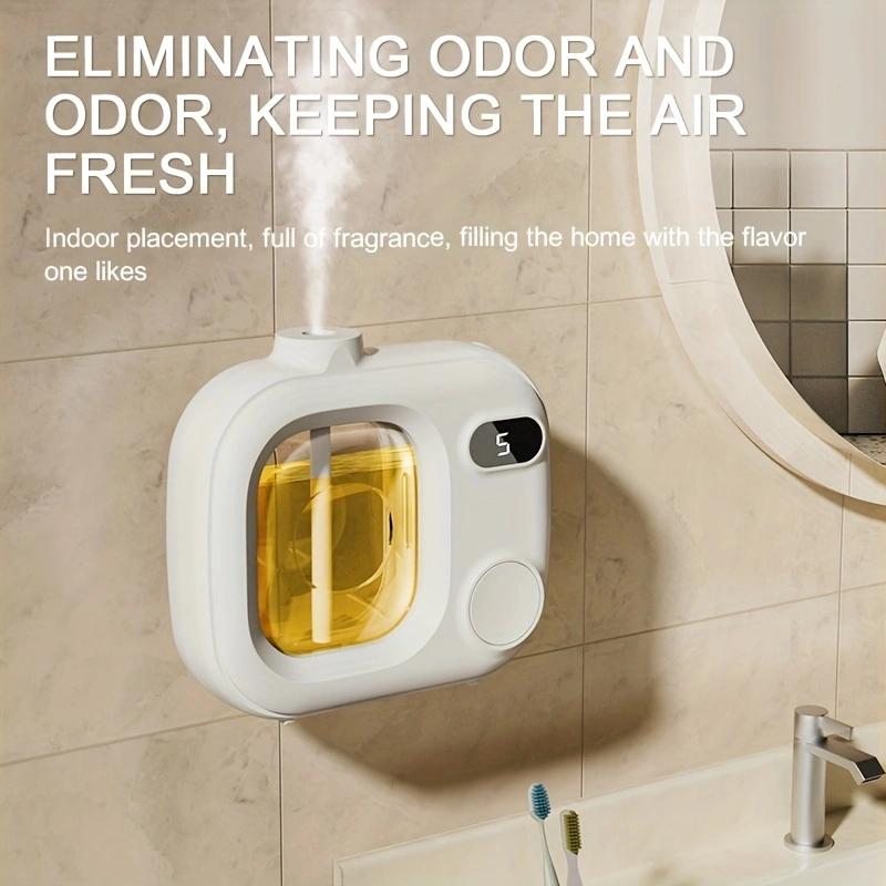 Smart Wireless Aromatherapy Diffuser Ultrasonic Essential Oil Diffuser for Home Large Rooms Bathroom Hotel Office Car - Cordless with 5 Mist Levels Waterless Difusor Aroma 360 Fragrance Machine