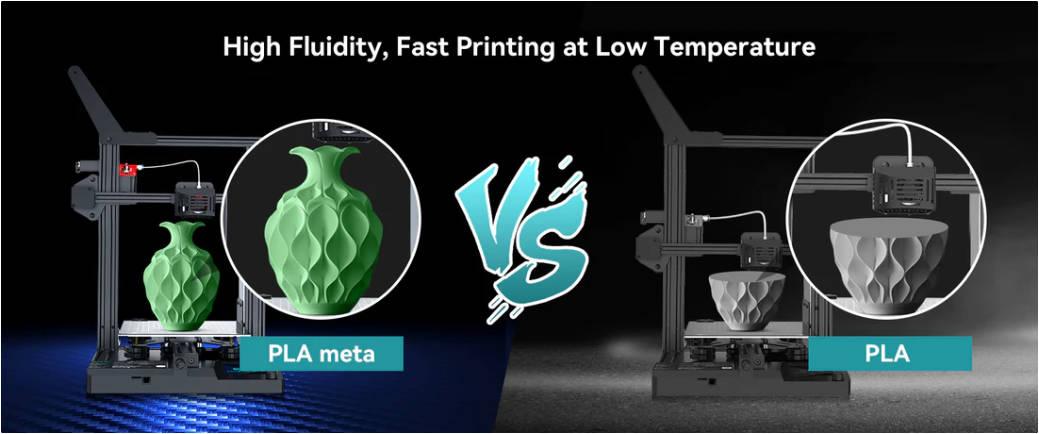 SUNLU PLA Matte & High Speed PLA MATTE & PLA Meta 1.75mm 3D Printer Filament (1KG) - High Speed Printing, ±0.02mm Tolerance, Matte/Metallic Finish, Eco-Friendly, Low Warping, Vacuum Sealed - Compatible with 99% FDM Printers