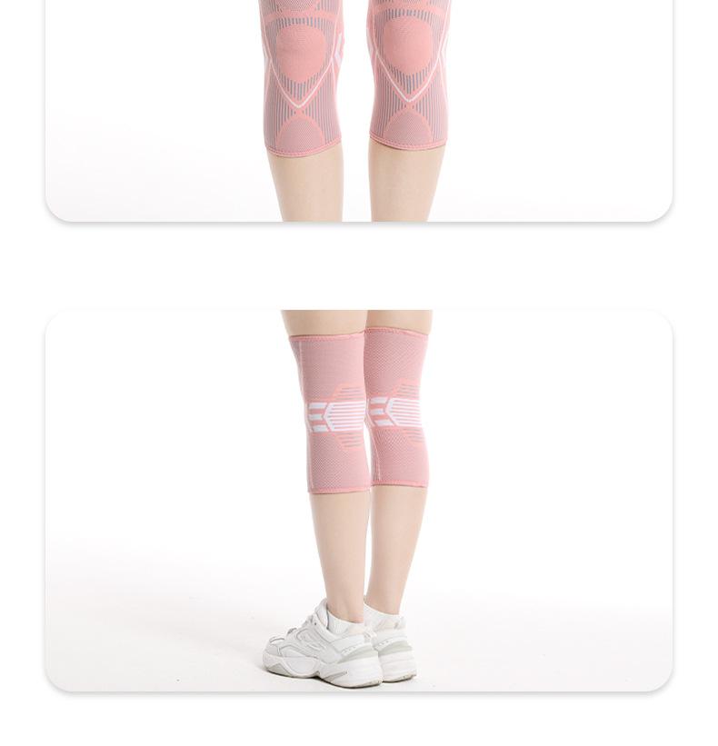 Unisex Sports Knee Pads, Anti-Slip Design for Dancing Fitness Skipping Basketball Cycling Hiking Running, Warm Thin Protective Gear