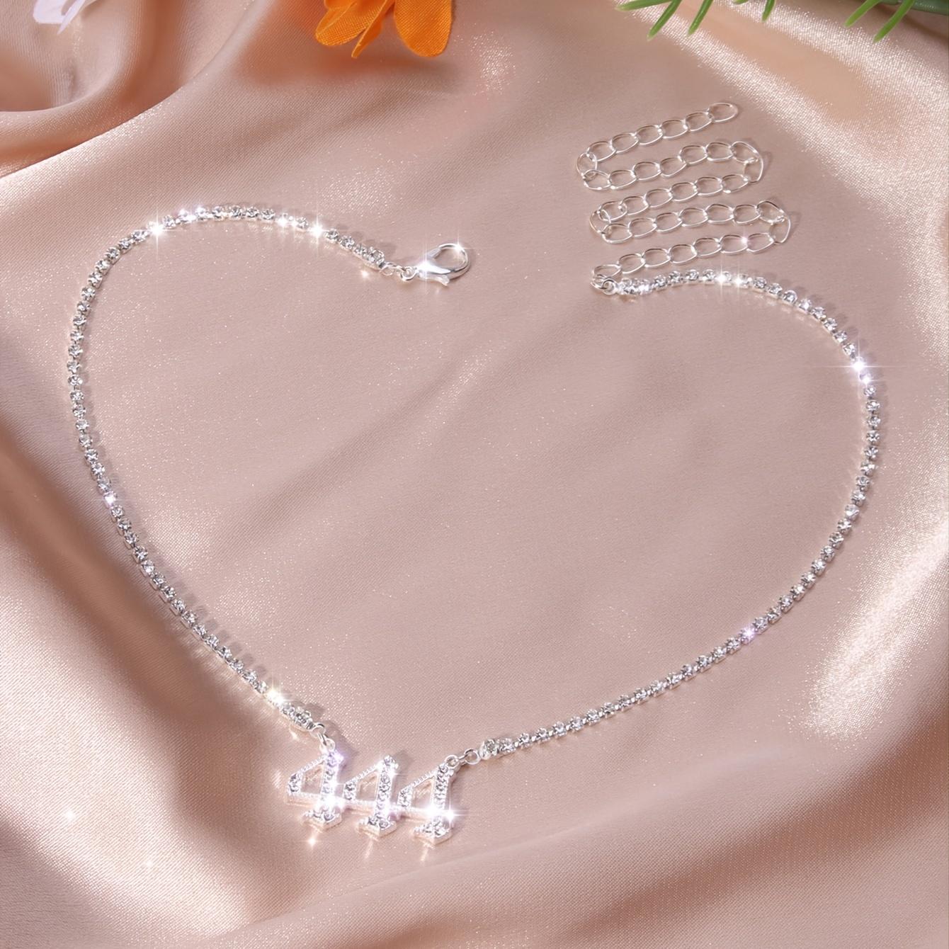 444 Angel Number Necklace