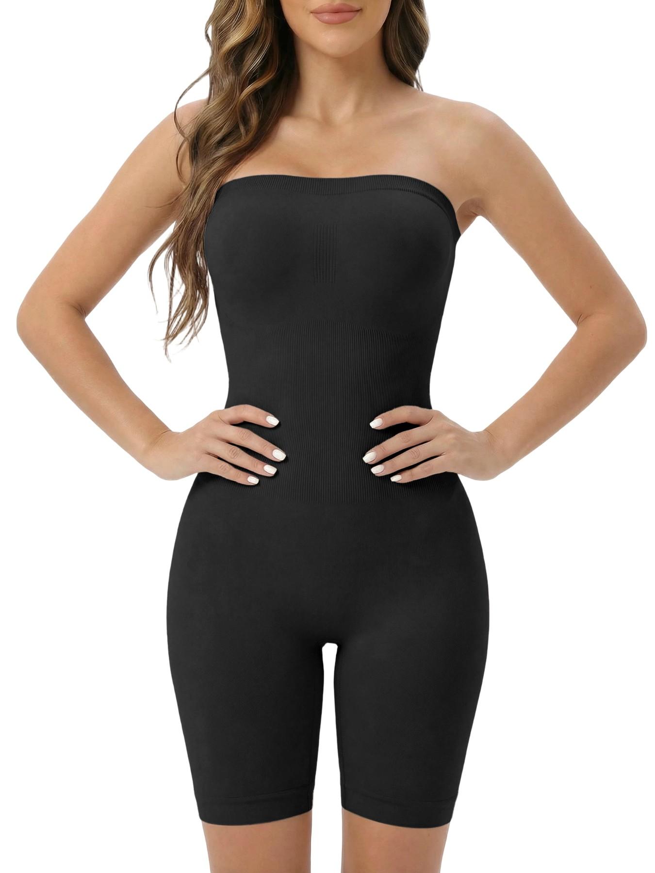 Strapless Shapewear Bodysuit Butt Lifter Body Shaper for Women Under Dress Tummy Control full Body Shapewear