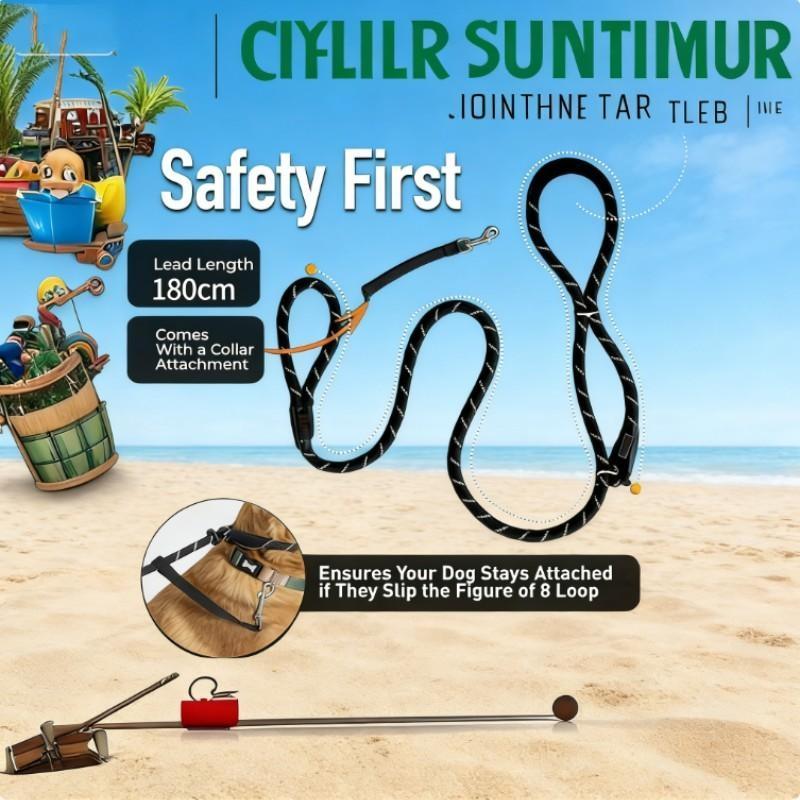 Adjustable Dog Muzzle with Handle, Safe Pet Muzzle for All Sizes