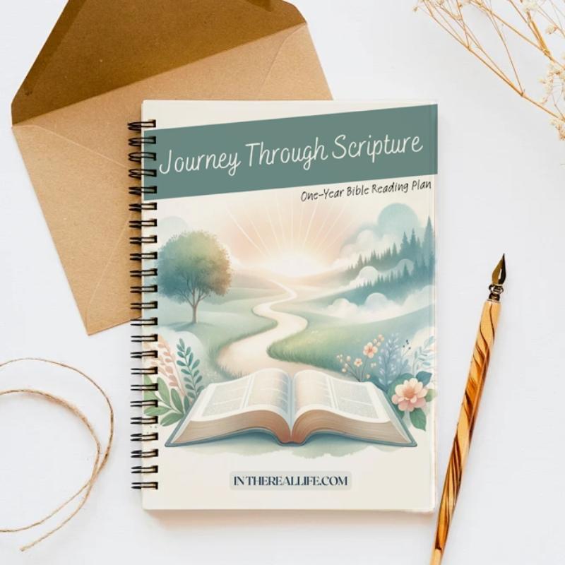 Christian Annual Bible Reading Plan, Inspirational Travel Tracker, Suitable for Men and Women, Daily Spiritual Growth Guide