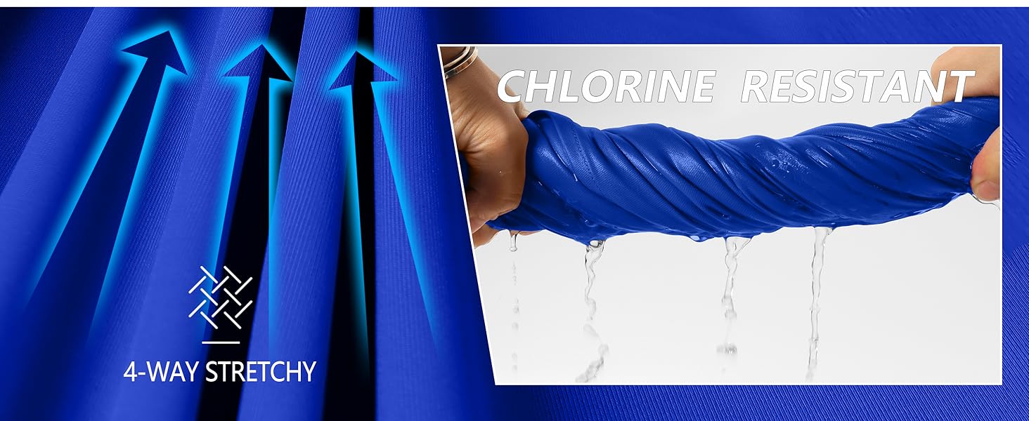 G Gradual Women's Swim Board Shorts 7" Long High Waisted Quick Dry Beach Swimmingshorts for Women with Liner Pockets Swimmingtrunks Activewear SpringStatements