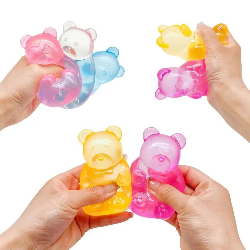 Little Bear Maltose Pinch Fun, Ventilate Little Bear Soft Candy Animal Slow Rebound, Relieve Stress Tool, Party Gift