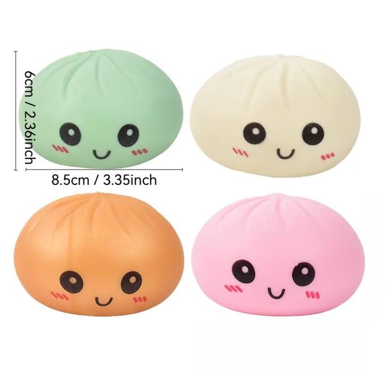 Flashy Dumpling Stress Relief Toy, Soft Squeeze Ball with Box, Creative Fun Sensory Play, Relaxing Handmade Dough, Kawaii Squishies, Casual Occasion