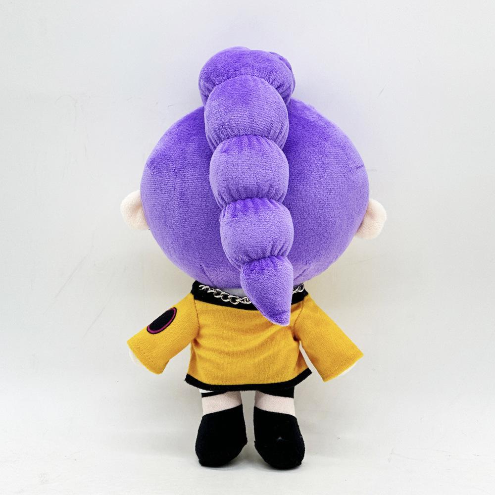Kawaii Kpop Demons Hunters Plush Toys Rumi Zoey Mira Soft Cute Toys Stuffed Dolls For Fans Kid Christmas Halloween Gift Home Dec