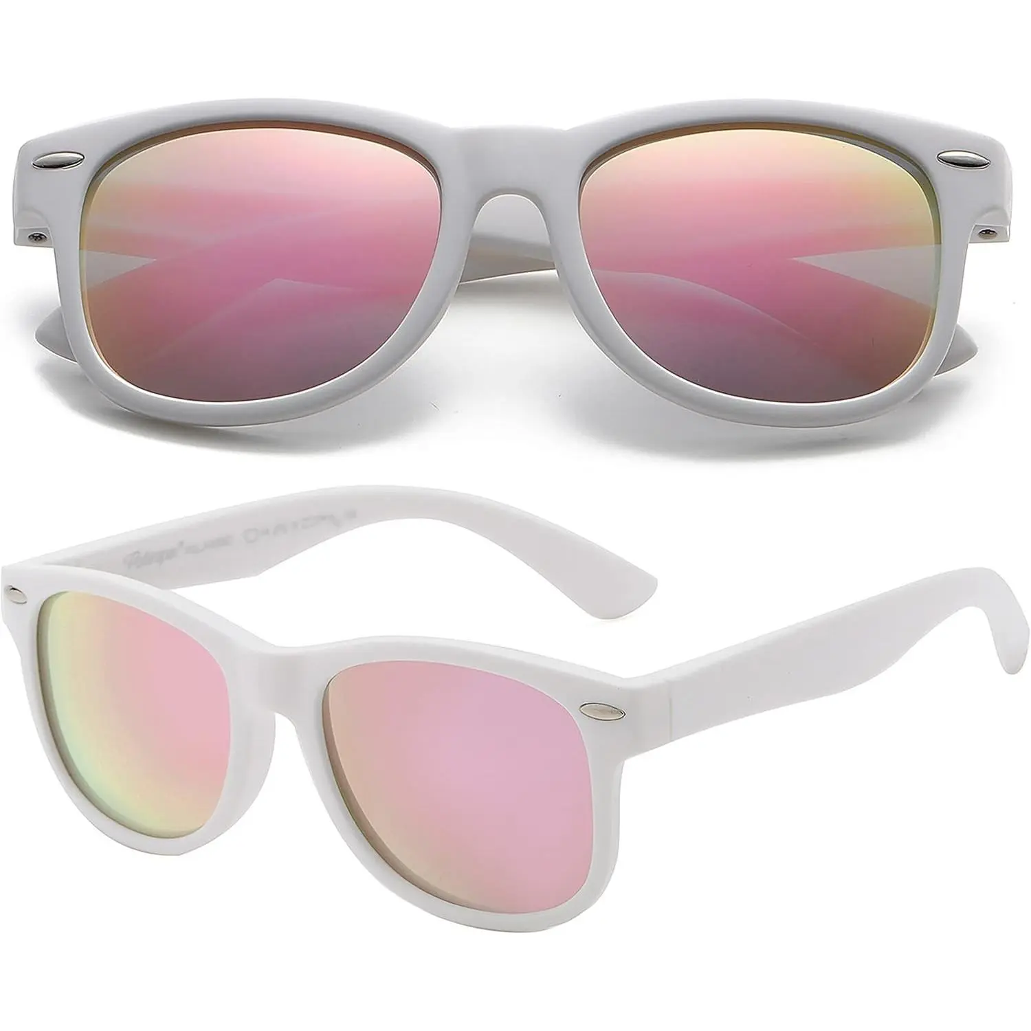Rubberized Soft White | Polarized Pink Quartz