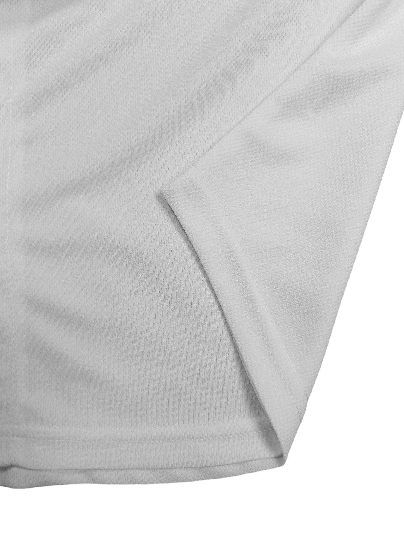 Men's Letter & Number Stitched Button Front Baseball Jersey, Stylish Jersey, Casual Loose Short Sleeve V Neck DOMINICANA 23 Baseball Top for Fall & Winter, Baseball Christmas Gifts