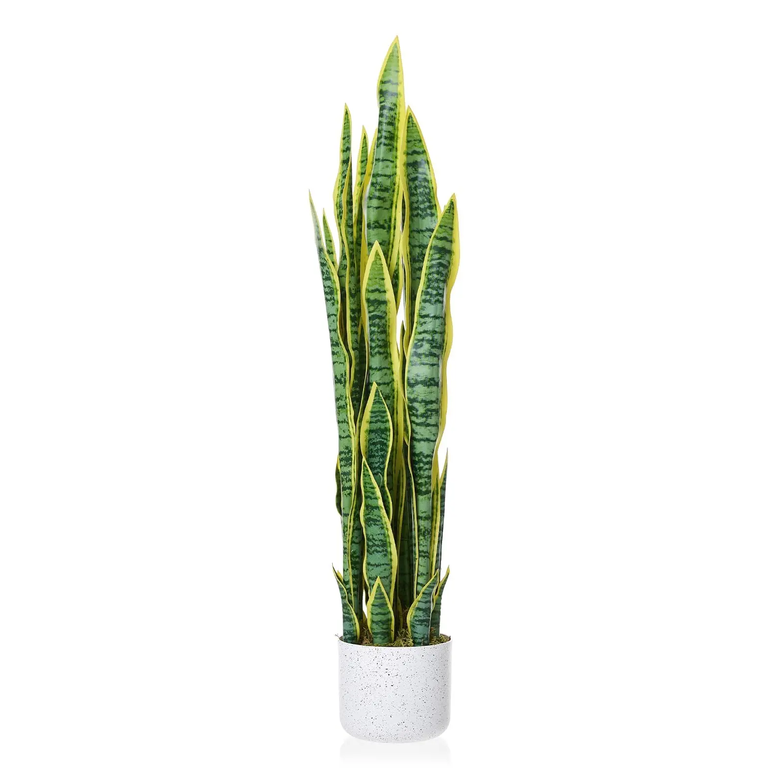 GARVEE Artificial Sansevieria Plant 90 cm - Decorative Indoor Green Plant for Home, Office, and Living Room - Natural-Looking Indoor Plant