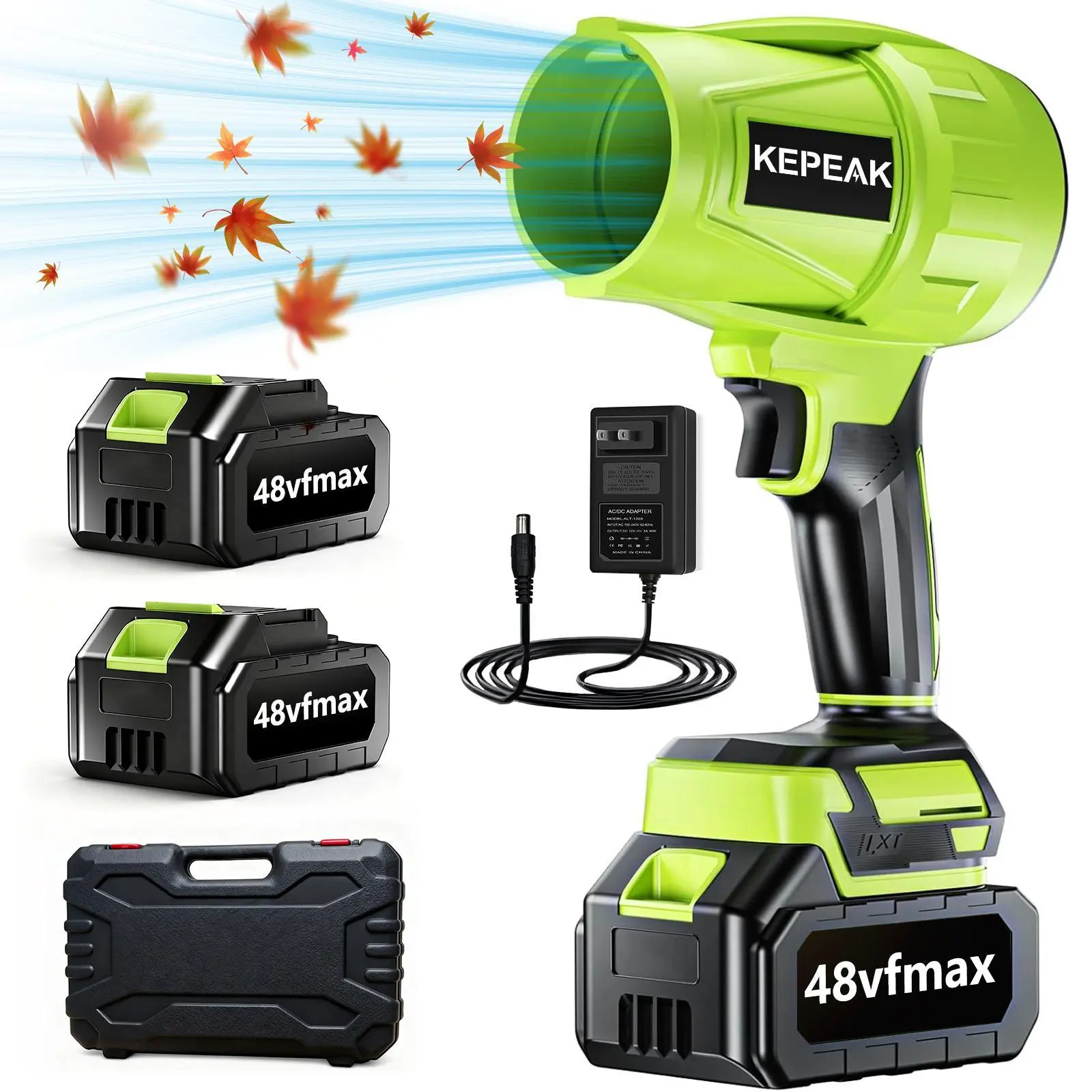 【BackToSchool】Cordless Portable Handheld Jet Blower, 850W Power 58 m3/min High-Temp Res Dust Blower for Car Drying, Outdoors Narrow Gaps Cleaning, Valentine’s Day Gift