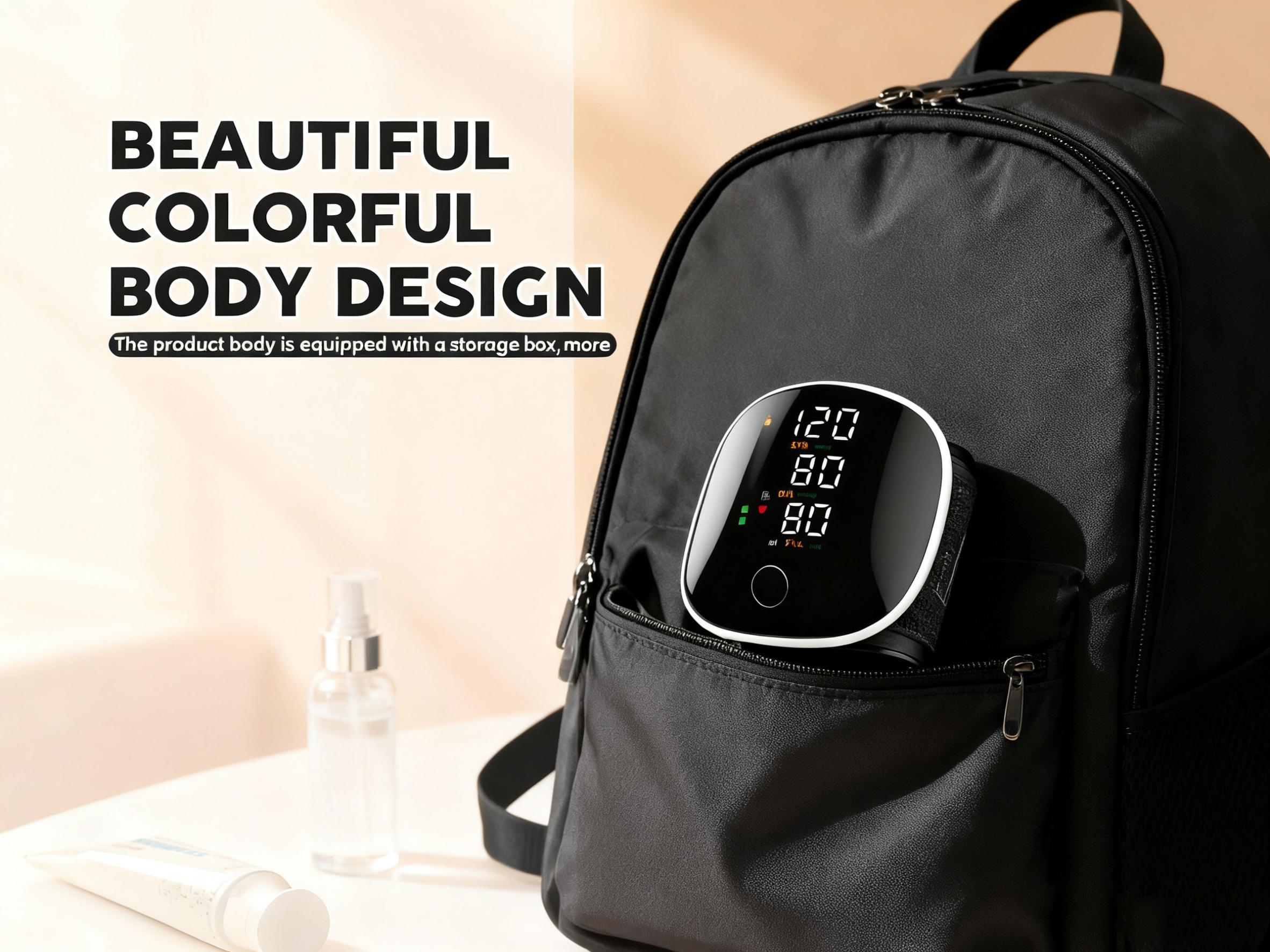 【New Upgraded】Rechargeable Wrist Blood Pressure  with LED Touch Screen, Voice Broadcast & 99x2 Memory — Accurate Home BP Tracking Made Simple,Suitable 5.3 - 7.6 inches