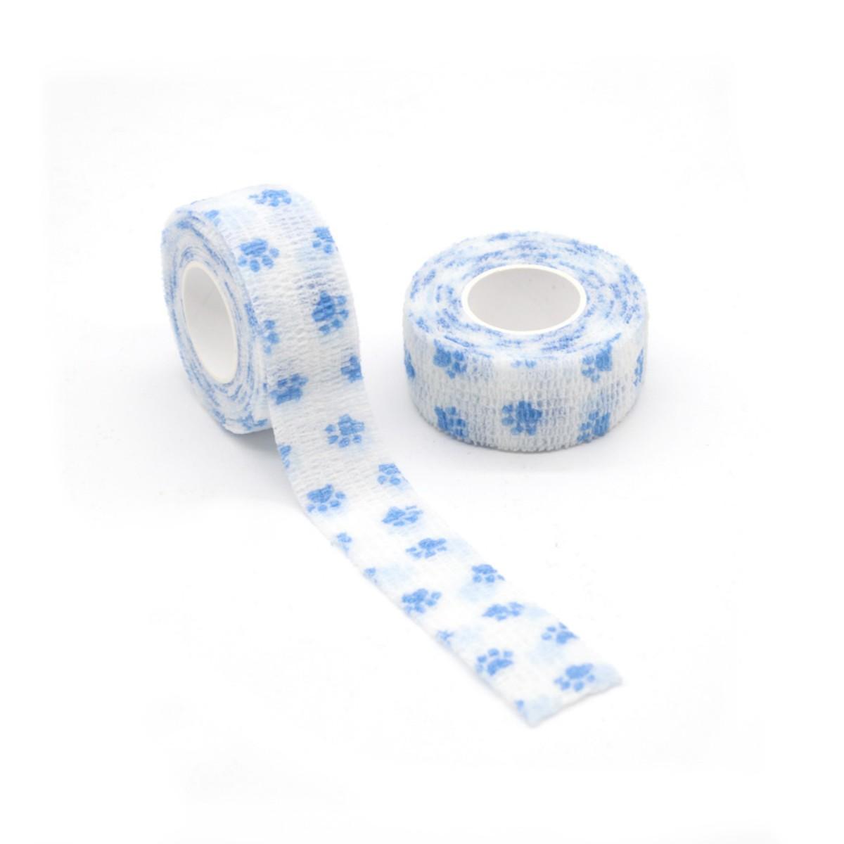Elastic Self-Adhesive Bandage for Pets, Cute Design, Multiple Sizes Available, Ideal for Ankles, Hands, Knees, Paws, Dogs, Cats