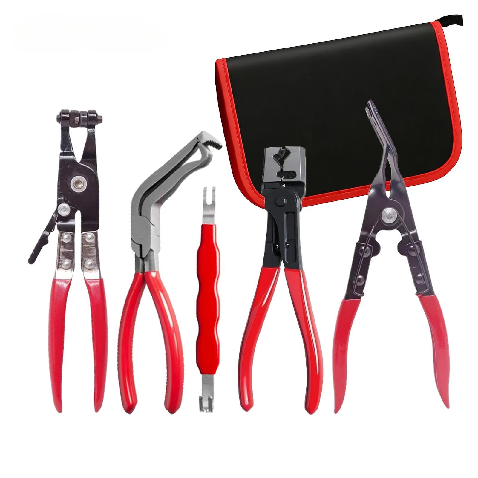 Automotive repair pliers, automotive electrical disconnect pliers kits, high carbon steel connector splitters (60 ° ), hose clamps, automotive trim clip removal pliers, plug release tools, and wire terminal removal tools.