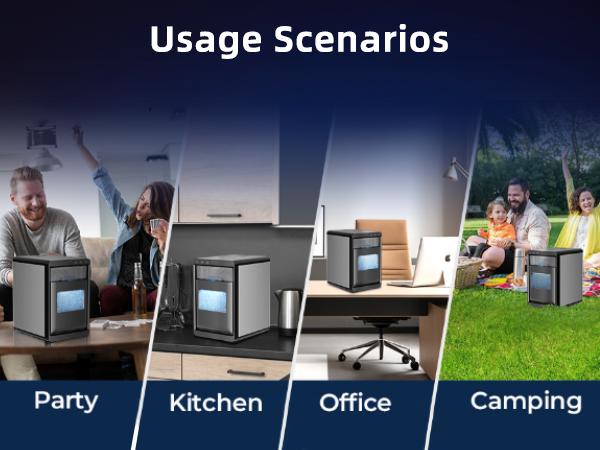 Antarctic Star Nugget Ice Maker 45Lbs/Day Quick 10-15min Self-Cleaning 24H Timer Clear Visual double door,for Home Office Bar Party Icemakermachine 【TikTokShopBlackFriday】 Antarctic Star Nugget Ice Maker 45Lbs/Day Quick 10-15min Self-Cleaning 24H Timer Clear Visual double door,for Home Office Bar Party Icemakermachine 【TikTokShopBlackFriday】