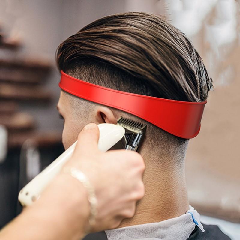 2-Pack Haircut Template Bands, Portable Barber Assistant Tool, Hair Trimming Adjustment Kit, Easy-To-Carry Hair Styling Aids