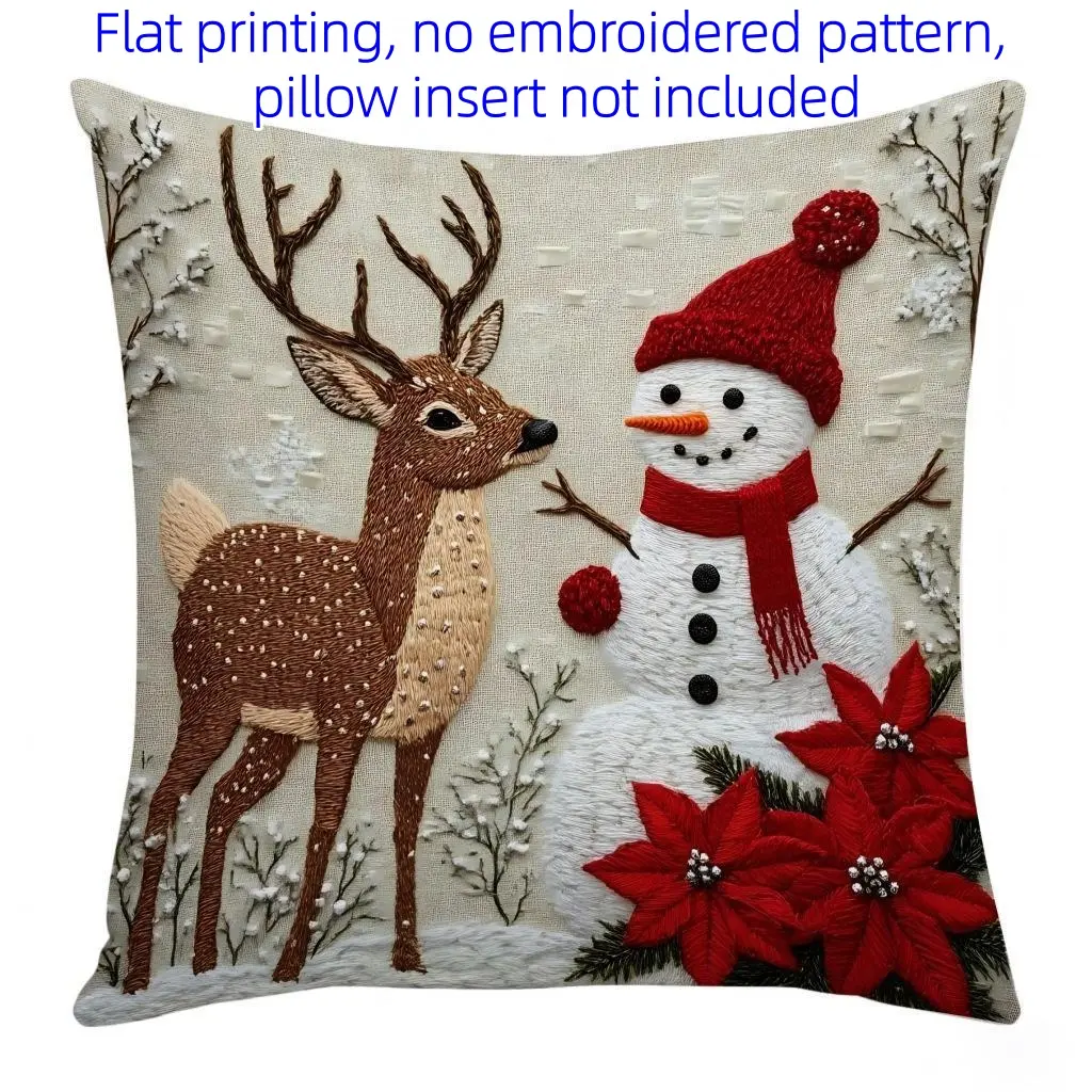 Reindeer and Snowman
