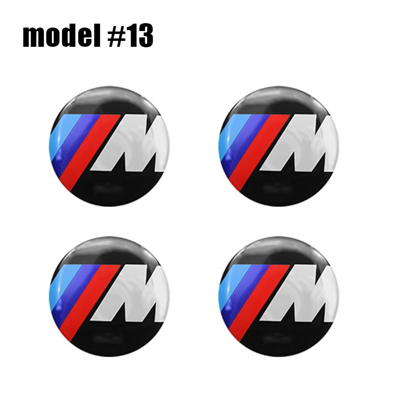 4Pcs 56mm 60mm 65mm Car Styling Wheel Center Hub Caps Stickers Car Decorative Sticker Emblem Badge For BMW M E36 E39 E46 E30 E34 E53 E90 E60 E70 E87 E92 F10 F20 F30 X1 X3 X5 X6 Accessories Car Decals