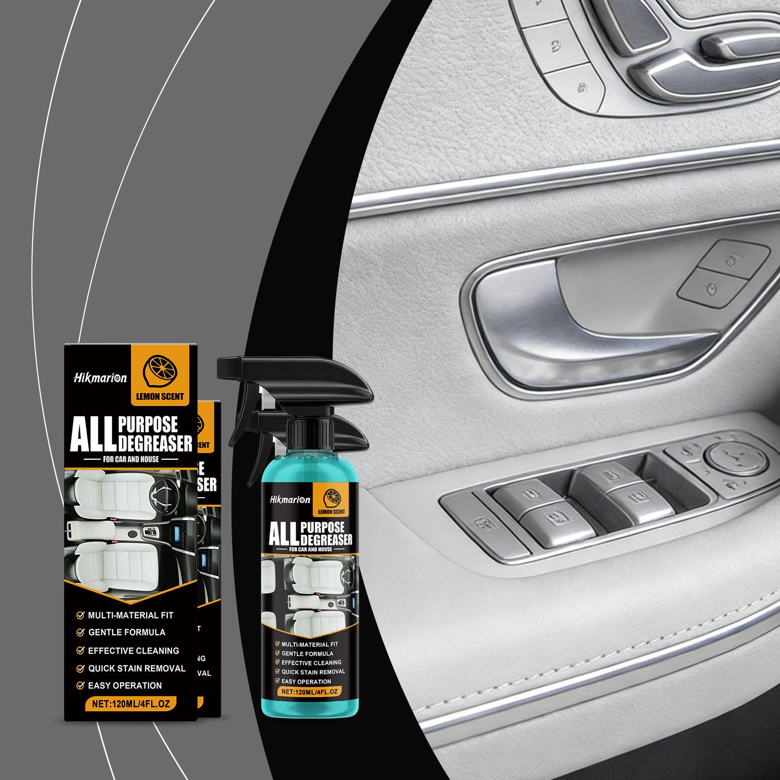 Multi-Purpose Oil Remover, Car Interior Care Renovation, Odor Elimination, Enhances Vehicle Environment, Automotive Cleaning Solution