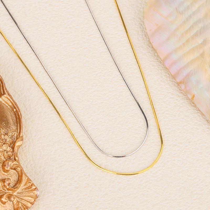 Universal Boxed Chopard Chain 40-55cm Long Chain, with Small Hole Pendant DIY Necklace Universal Chain Gift for Girlfriend