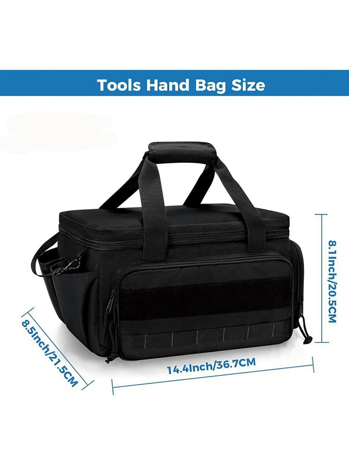 600D Oxford Fabric Tool Storage Box, Customizable Portable Waterproof Tool Bag for Electricians and Woodworkers, Tool Backpack