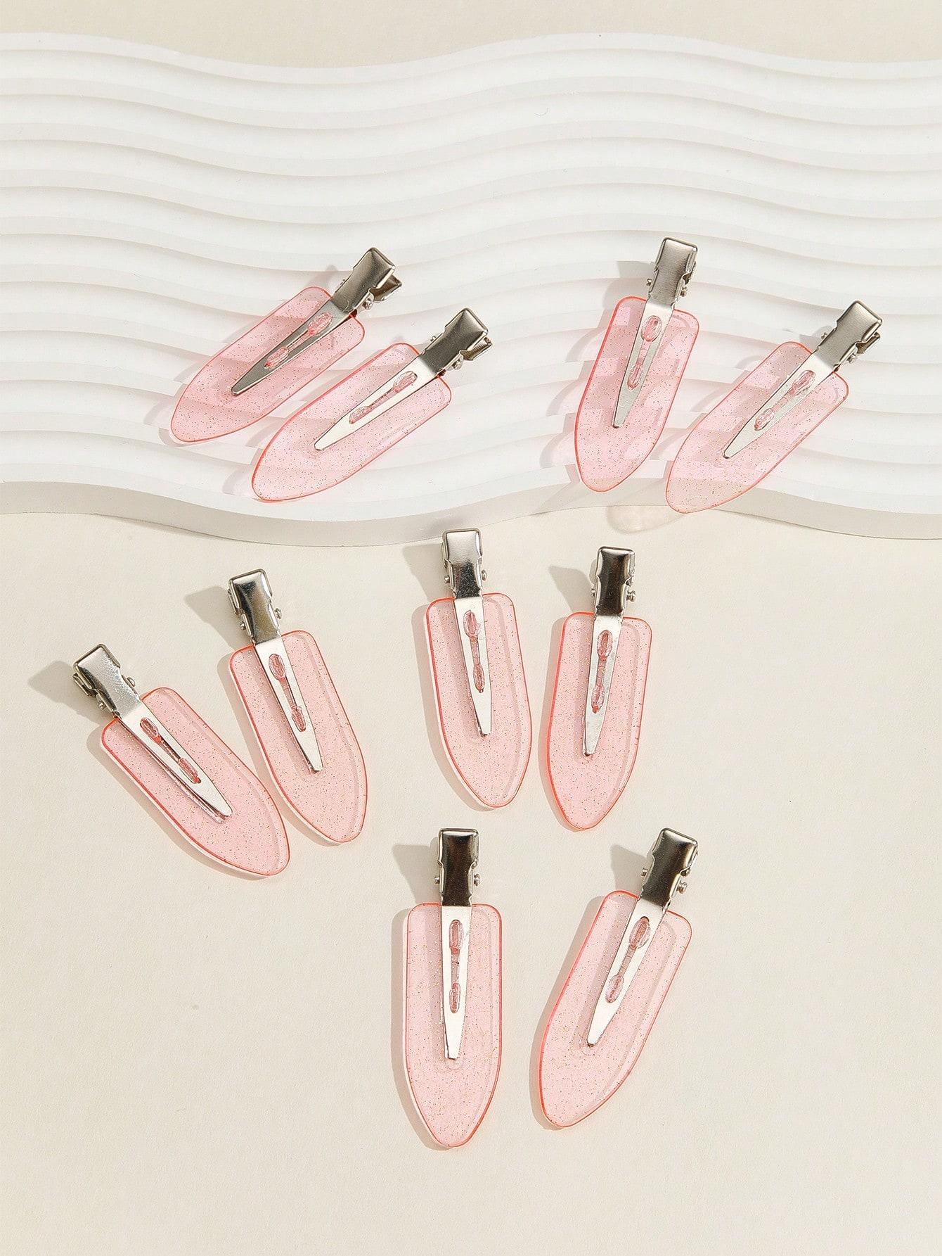 10pcs Women's Invisible Hair Clips, Transparent Clips for Daily Use, No-Trace Hair Accessories, Perfect for Everyday Styling, Durable & Secure Hold