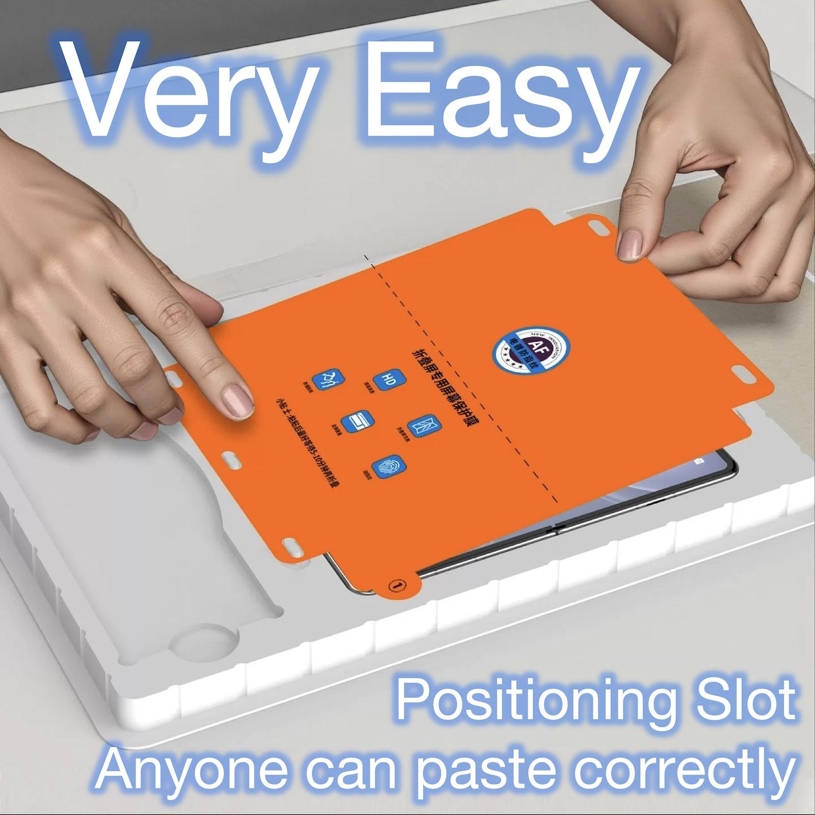 Huawei Mate X7 Foldable Screen Protector Film Set, Includes Alignment Tool, Super Smooth Application, 2-Piece Pack for Inner Display Protection