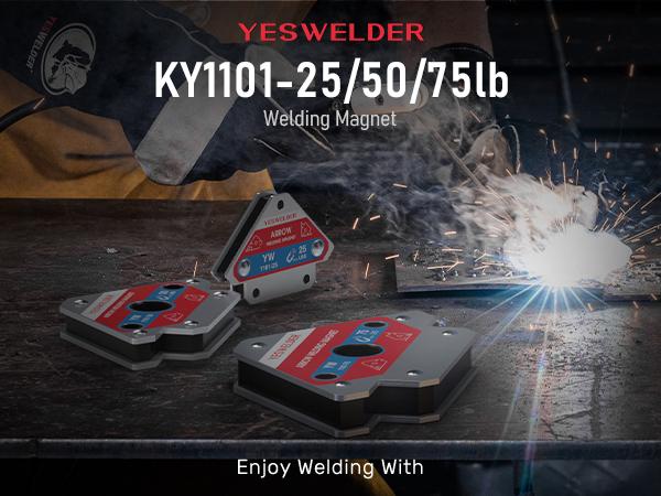 YESWELDER 25LB & 50LB & 75LB Arrow Welding Magnet Set | Multi-Angle Magnetic Welding Holder for Soldering, Metal Fabrication & Pipe Installation | 25LBs/50LBs/75LBs Holding Power Welding Positioner YESWELDER 25LB & 50LB & 75LB Arrow Welding Magnet Set | Multi-Angle Magnetic Welding Holder for Soldering, Metal Fabrication & Pipe Installation | 25LBs/50LBs/75LBs Holding Power Welding Positioner