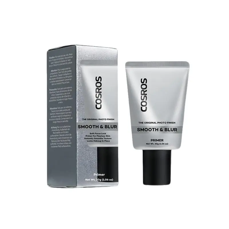 Pre-Base Moisturizing Primer, Smooths Skin, Prevents Powder Breakout, Invisible Pores, Hydrating Foundation Prep, Long-Lasting Wear