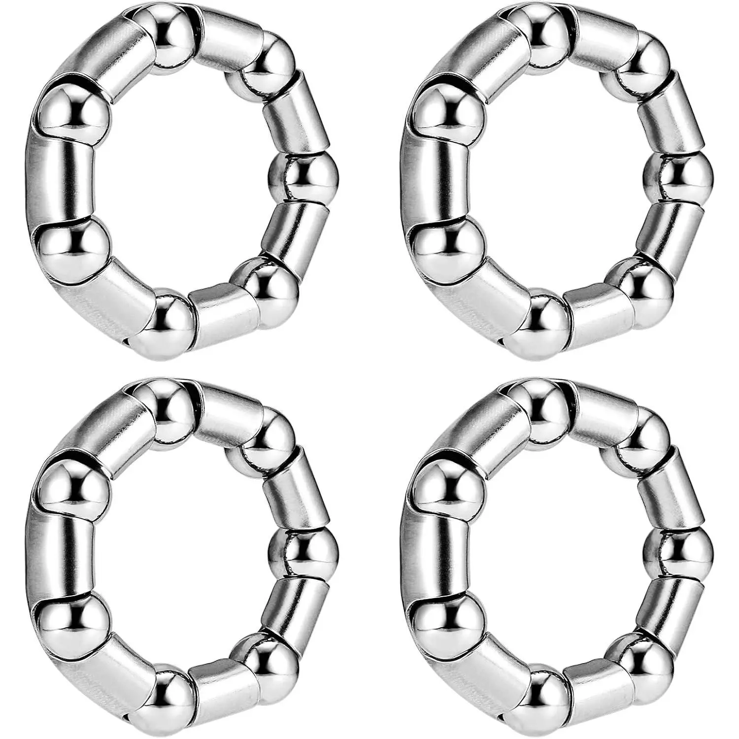 -Ball-Bearing, -Crank-Bearings, 5/16" x 7-Balls--Crank -Bearing, 4 count  MTB Part for  Crank or Bottom Bracket