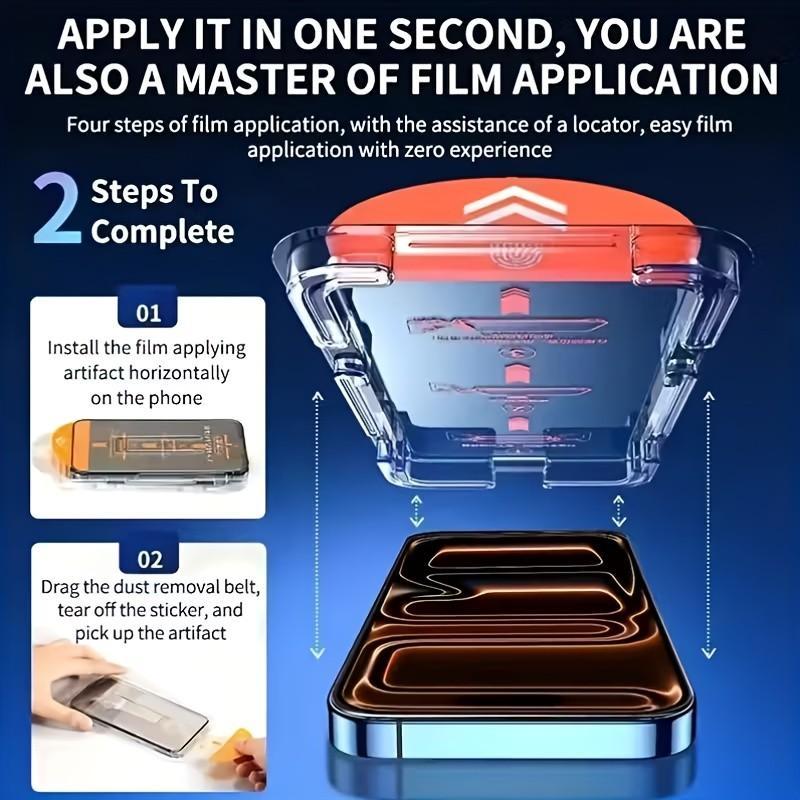 5 pack Full Cover Privacy Screen Protector for iPhone 17 Pro Max/17 Pro/17 Air/16e/17/16/15/14/13/12/11/Pro/Pro Max/Plus/Mini/X/XS/XR/XS MAX/7/8/SE,One-Click Film Applicator,9H Hardness,Anti-Scratch,Anti-Fingerprint,Bubble-Free Application,Easy to Install