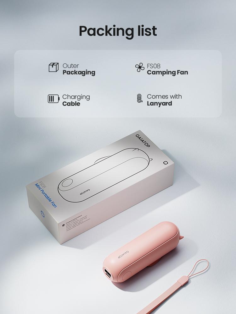 Mini Handheld Fan with Phone Charging - Gaiatop, Foldable Pocket Design, USB Battery-Powered, Ideal for Women, Travel, and Outdoors Mini Handheld Fan with Phone Charging - Gaiatop, Foldable Pocket Design, USB Battery-Powered, Ideal for Women, Travel, and Outdoors